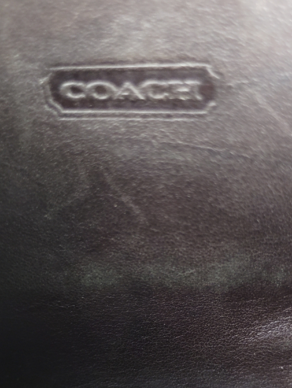 Coach Vintage Brown Leather Zip Wallet. - Picture 14 of 15